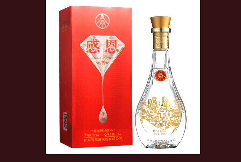 52°五糧液感恩優(yōu)釀500ml(2014年)