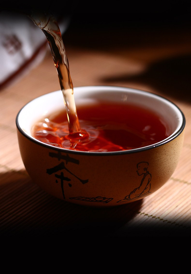 中茶普洱熟茶餅茶7571茶餅2011年中糧集團(tuán)云南陳年普洱茶熟普茶葉